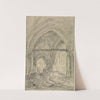 Abbruch eines gotischen Kirchenraums (ca 1787) by Hubert Robert