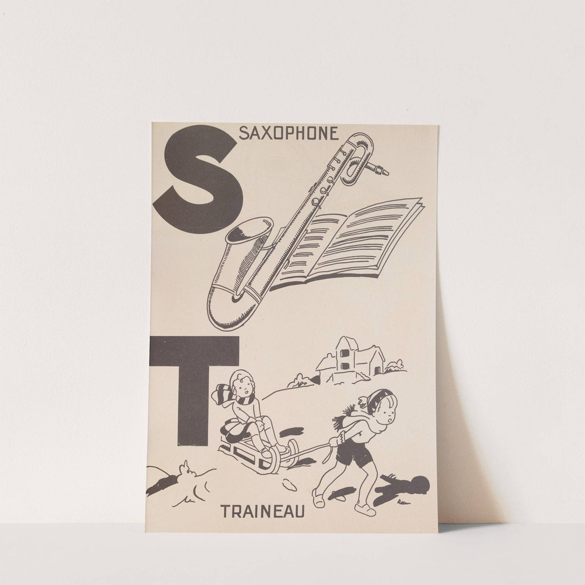 ABC Pl.16 (1936) by Gaston Marechaux
