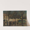 Abend am Brandenburger Tor (1916) by Max Liebermann