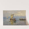 Abend am See (1900) by Albert Kappis