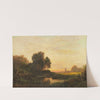 Abendlandschaft by August Seidel