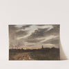 Abendstimmung nach dem Regen am Weg nach Niedergrunstedt by Paul Baum