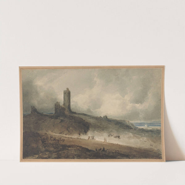 Aberystwyth Castle (1796 to 1806) by John Sell Cotman