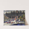 Abmarsch zur Auflösung der Gruppen vor dem Rathaus anlässlich der Zehnjahrfeier des Bestandes der Republik (1928) by Rudolf Hafner