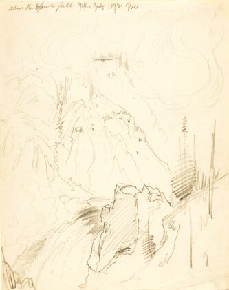 Above the Lower Fall, Yellowstone (1892)