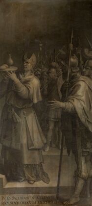 Abraham and Melchizedech (1589-1596)