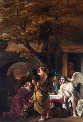 Abraham Entertaining the Three Angels (1660 - 1663)