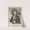 Abraham Lincoln; Sixteenth President of the United States (1861) by Currier & Ives.