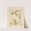 Abstract design based on flowers and arabesques. (1900) by Alphonse Mucha