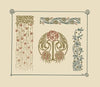 Abstract design based on flowers and berries