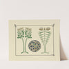 Abstract design based on leaves by Maurice Pillard Verneuil