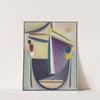 Abstract Head, Black-Yellow-Purple (around 1922) by Alexej von Jawlensky