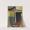 Abstract Head, Inner Vision Green-Gold (1926) by Alexej von Jawlensky