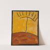 Abstrahierte Landschaft mit Sonnenaufgang (1918) by Egon Schiele