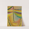 Abstrakter Kopf; Der Schutzengel (1933) by Alexej von Jawlensky