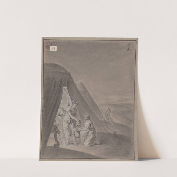 Academic composition study; Judith with the head of Holofernes (1786) by Guillielmus Petrus Geysen