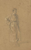 Academic study of a male figure
