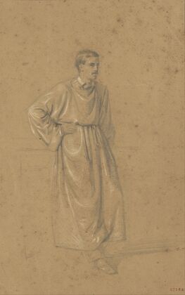 Academic study of a male figure