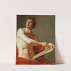 Academic study of a nude man (1801) by Jean Auguste Dominique Ingres