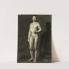 Académie d’homme debout (1896) by Arthur-Joseph Gueniot