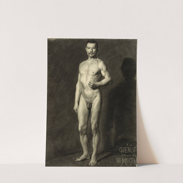 Académie d’homme debout (1896) by Arthur-Joseph Gueniot