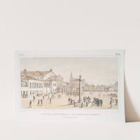 Acceptation provisoire de la constitution de Lisbonne à Rio de Janeiro, en 1821 (1834 - 1839) by Jean Baptiste Debret
