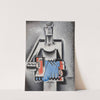 Accordion Player (1913) by Josef Čapek