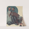 Accordion serenade by Norman Rockwell