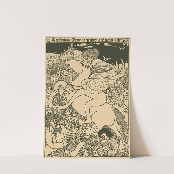 Acephalous Time to Febrous Lengths bestirred. by Gelett Burgess