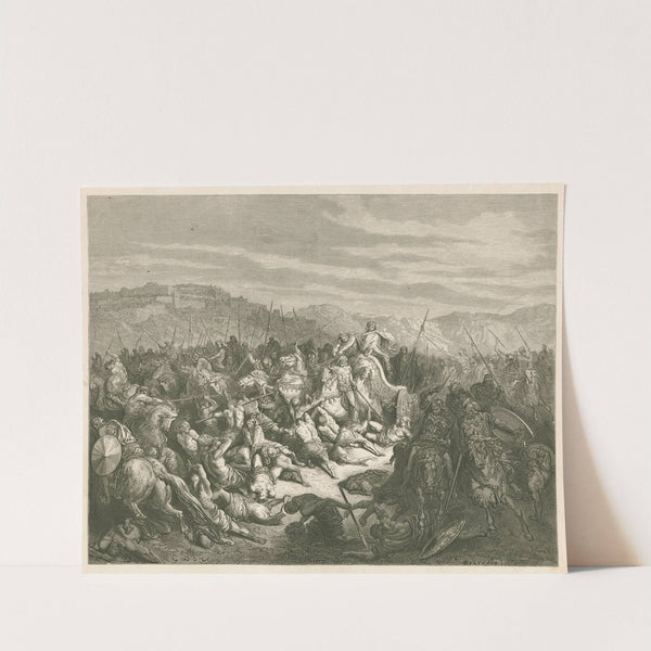 Achab tue cent mille Syriens (1866) by Gustave Doré