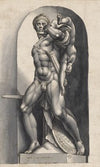 Achilles carries Hector’s son (1583)