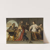Achilles among the Daughters of Lycomedes (Ovid, Metamorphoses, XII, 162 ff) by Jan de Bray