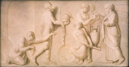 Achilles and the Daughters of Lycomedes (1794 – 1798)