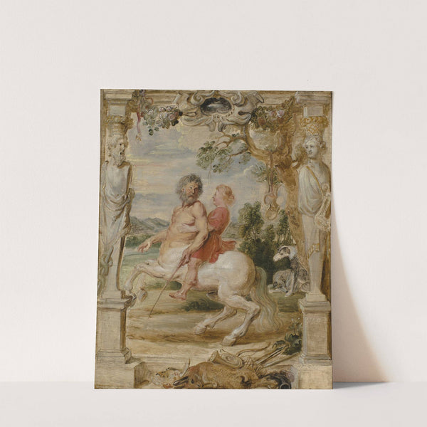 Achilles Educated by the Centaur Chiron (1630-1635) by Peter Paul Rubens
