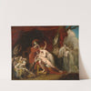 Achilles, frantic for the loss of Patroclus, rejecting the consolation of Thetis by George Dawe