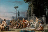Achilles is recognized among the daughters of Lycomedes