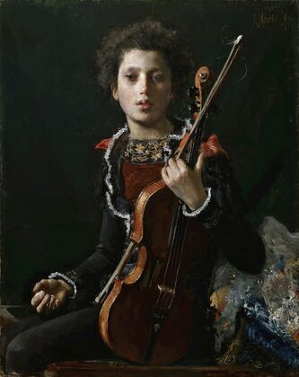 Acrobat With Violin
