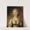 Actress Anna Sofia Hagman by Carl Frederik von Breda