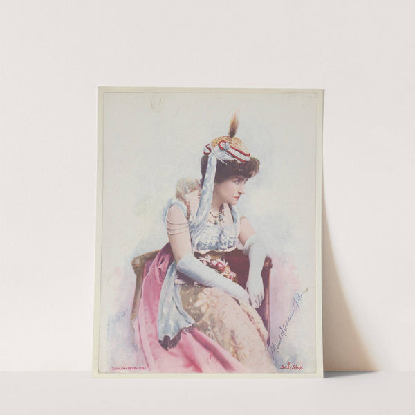 Actress as Becky Sharp (1900) by Frederick Moladore Spiegle