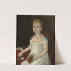 Adelina Morton (c. 1810) by Joshua Johnson