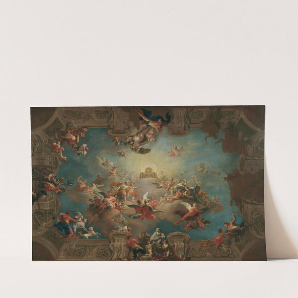 Admission Of Diana To Mount Olympus by Daniel Gran