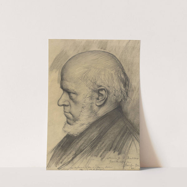 Adolph Menzel (1885) by Karl Stauffer-Bern