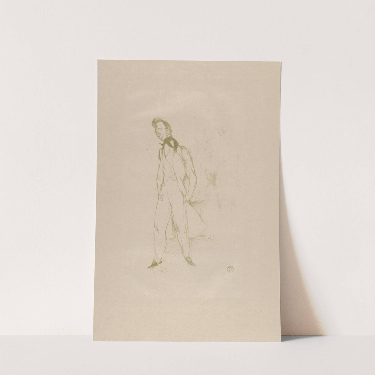 Adolphe (The Sad Young Man) (1894) by Henri de Toulouse-Lautrec