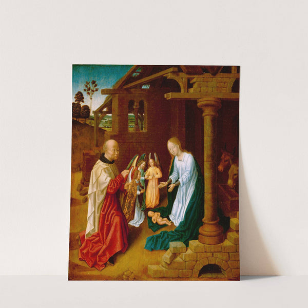 Adoration of the Christ Child by Master of Saint Ildefonso