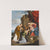 Adoration Of The Christ Child, With Three Saints by Jean Le Clerc