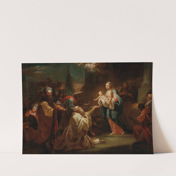 Adoration Of The Kings by Johann Josef Karl Henrici