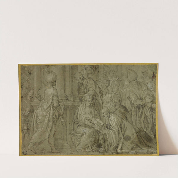 Adoration of the Magi by Benedetto Caliari