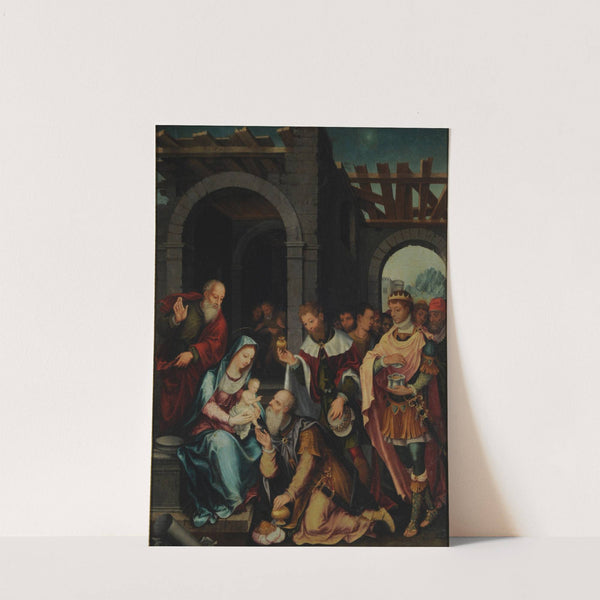 Adoration of the Magi  (between 1520 and 1530) by Barthel Bruyn the Elder