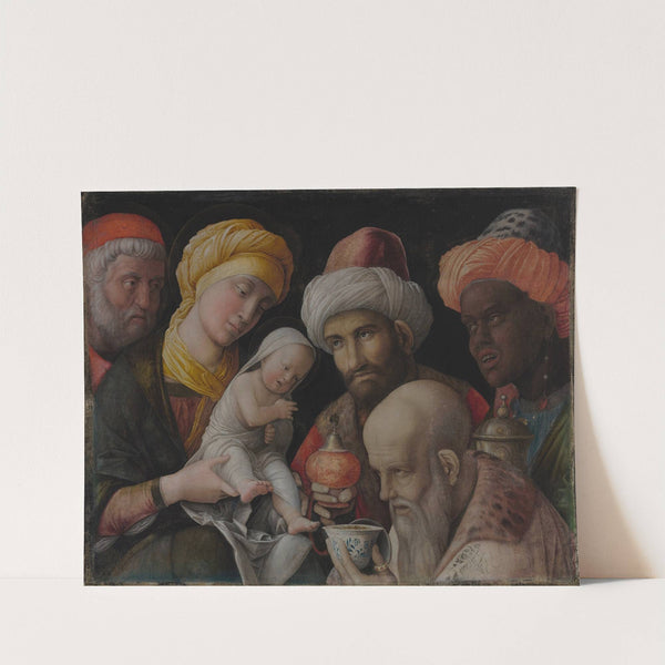 Adoration Of The Magi by Andrea Mantegna