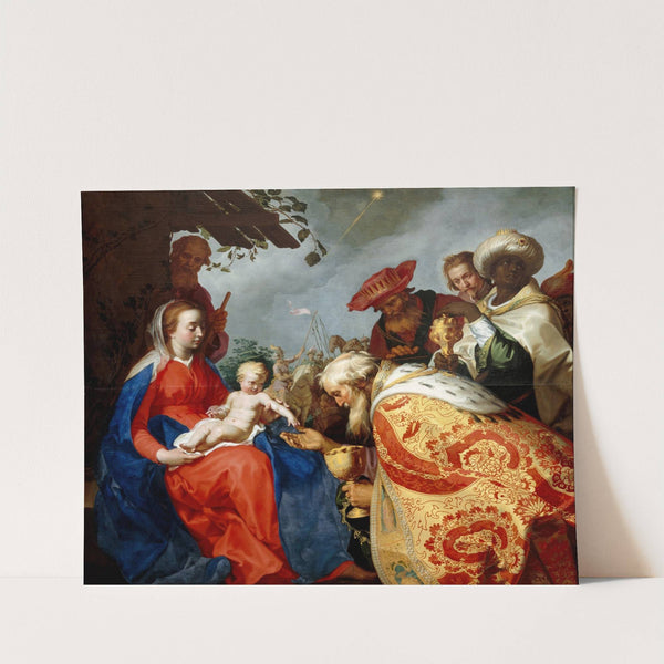 Adoration of the Magi by Abraham Bloemaert